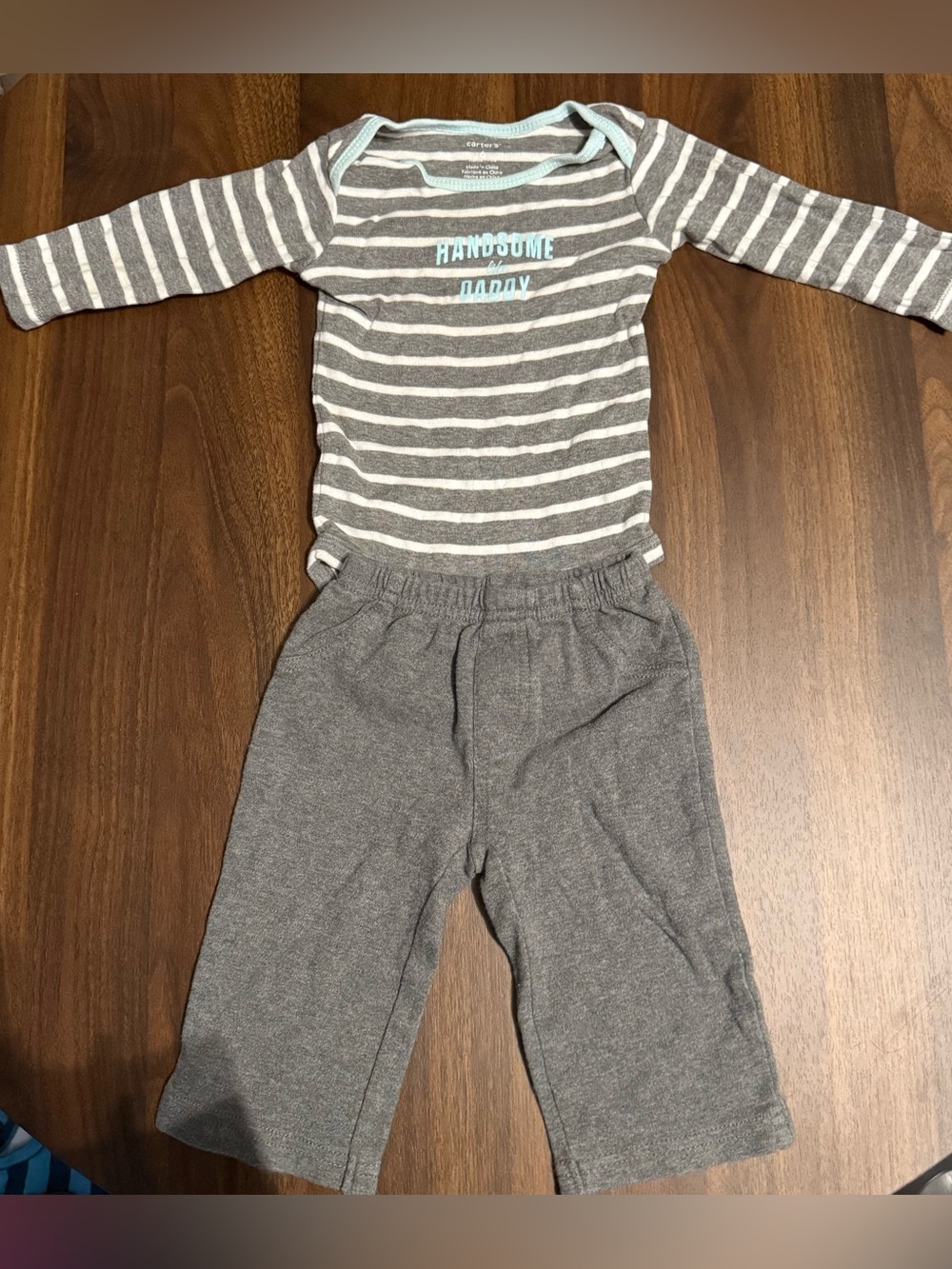 ✨2/$6✨ Baby boy onesie and pants set